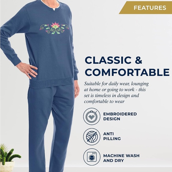 Pembrook Womens Sweat Suits Two-Piece XXXL - Picture 2 of 6